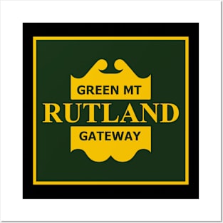 Rutland Railroad Railway Posters and Art